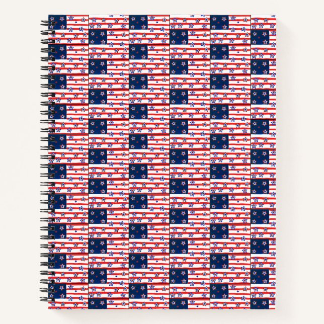 Carnet Drapeau américain (Devant)
