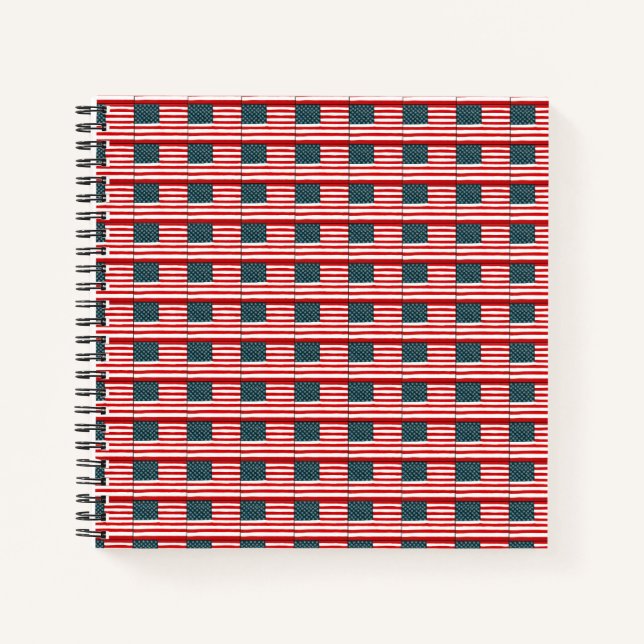 Carnet Drapeau américain (Devant)