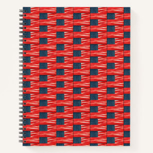 Carnet Drapeau américain