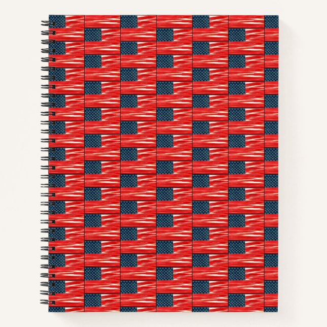 Carnet Drapeau américain (Devant)