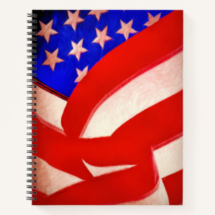 Carnet Drapeau américain