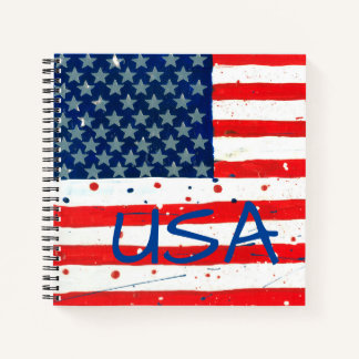 Carnet Drapeau américain