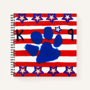 Carnet Drapeau américain