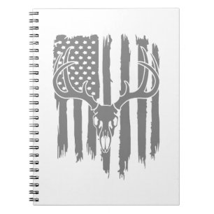 Carnet Drapeau américain de chasse