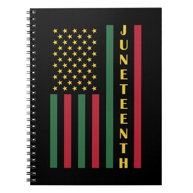 Carnet Drapeau américain de la 10ème Fête de la Liberté (Devant)