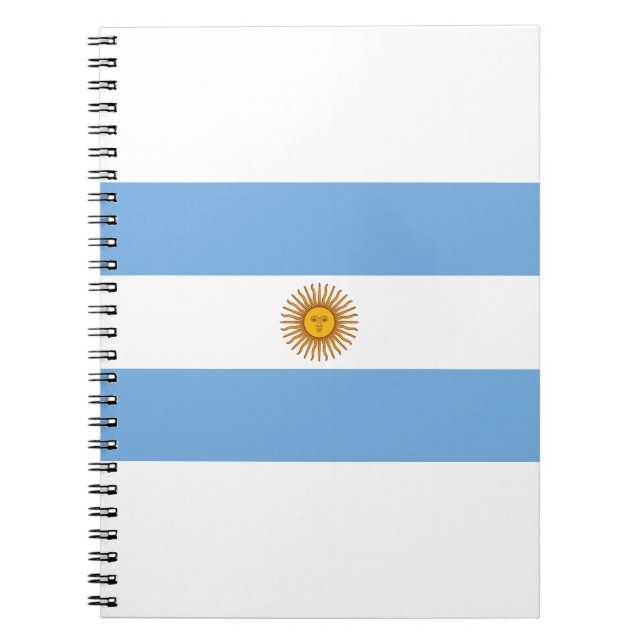 Carnet Drapeau Argentine (Devant)