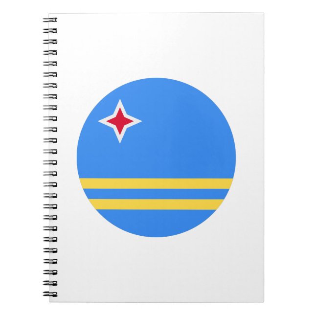 Carnet Drapeau Aruba (Devant)