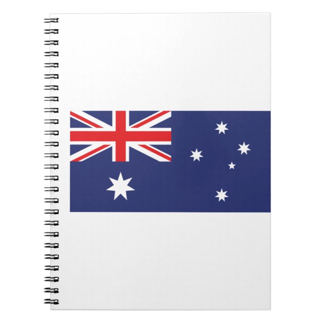 Carnet Drapeau Australie (Devant)
