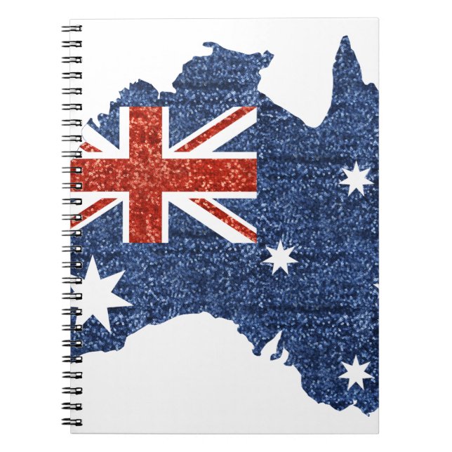 Carnet drapeau australien (Devant)