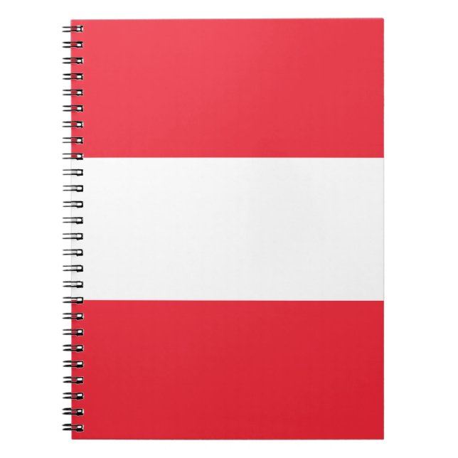 Carnet Drapeau Autriche (Devant)