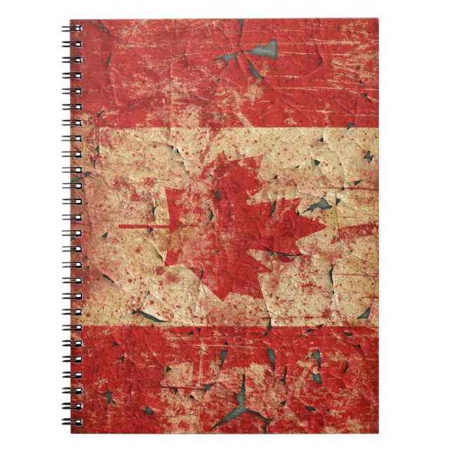 Carnet Drapeau Canada (Devant)