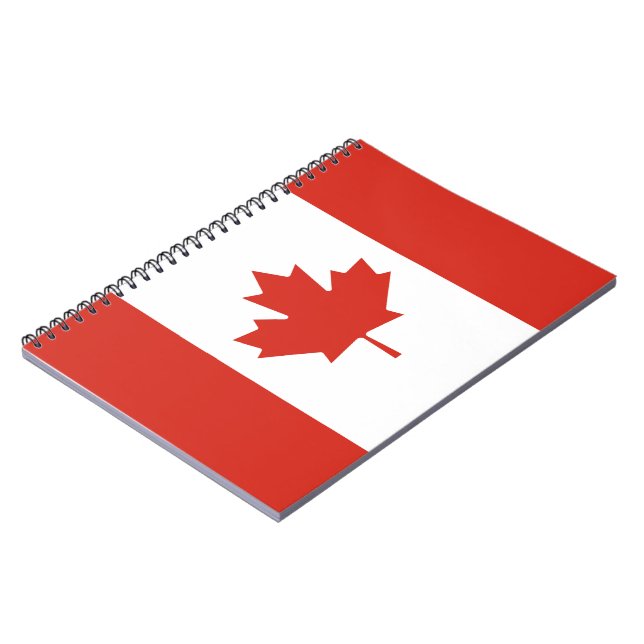 Carnet Drapeau canadien (Feuille d'érable) (Canada) (Côté gauche)