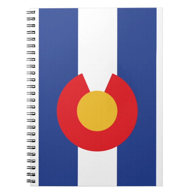 CARNET DRAPEAU COLORADO (Devant)