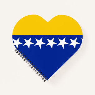 Carnet Drapeau de Bosnie-Herzégovine