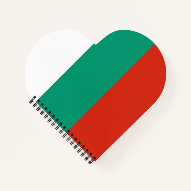 Carnet Drapeau de Bulgarie (Devant)