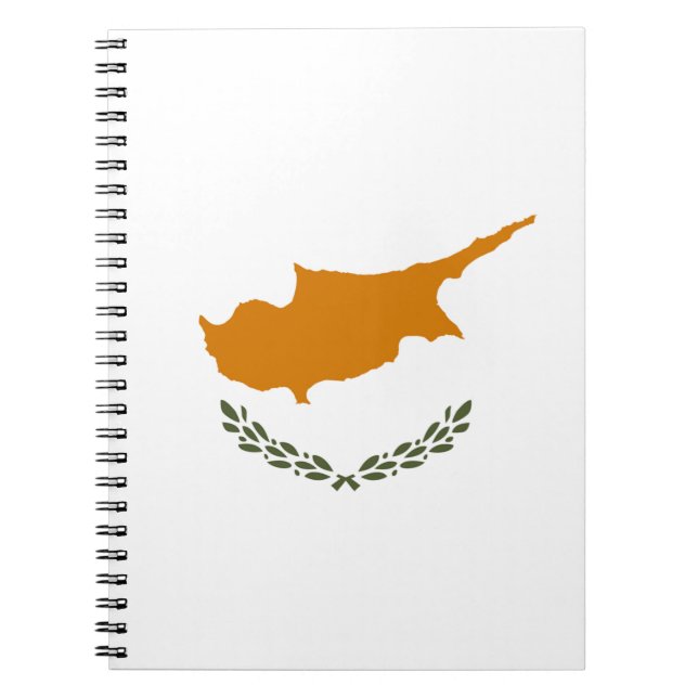 Carnet Drapeau de Chypre (Devant)
