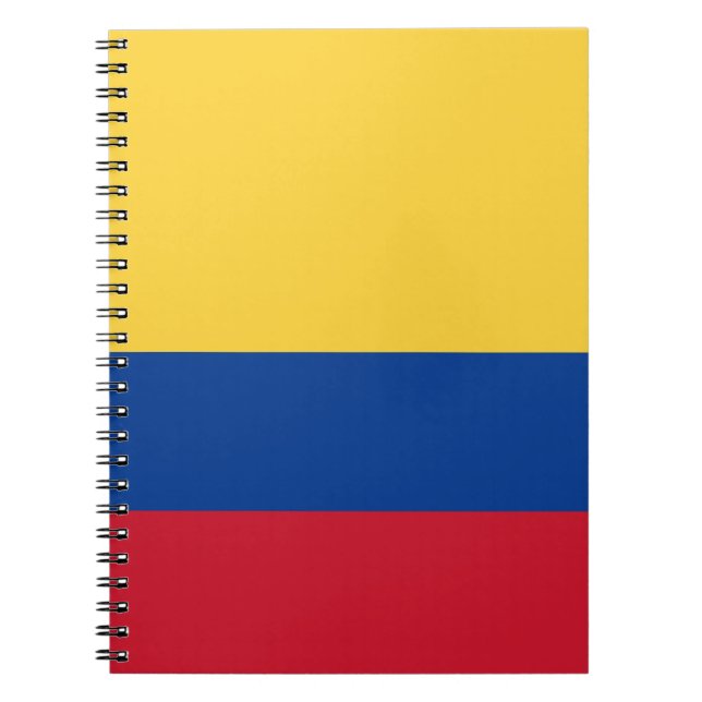 Carnet Drapeau de Colombie (Devant)