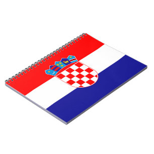Carnet Drapeau de Croatie