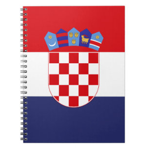 Carnet Drapeau de Croatie
