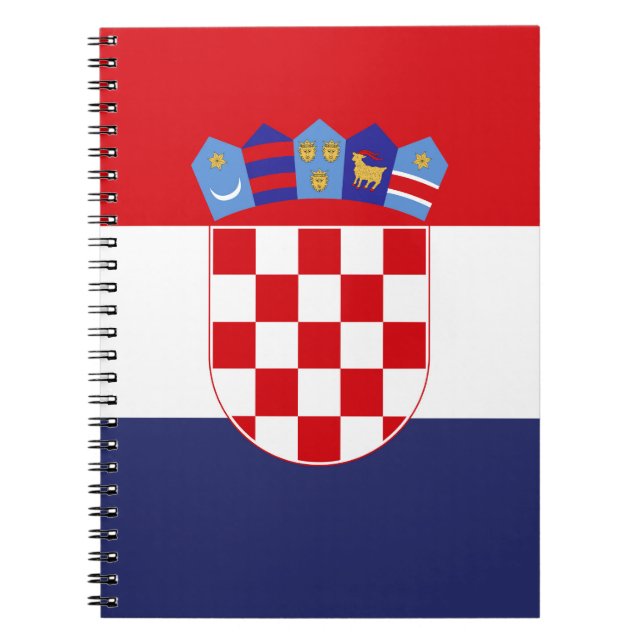 Carnet Drapeau de Croatie (Devant)