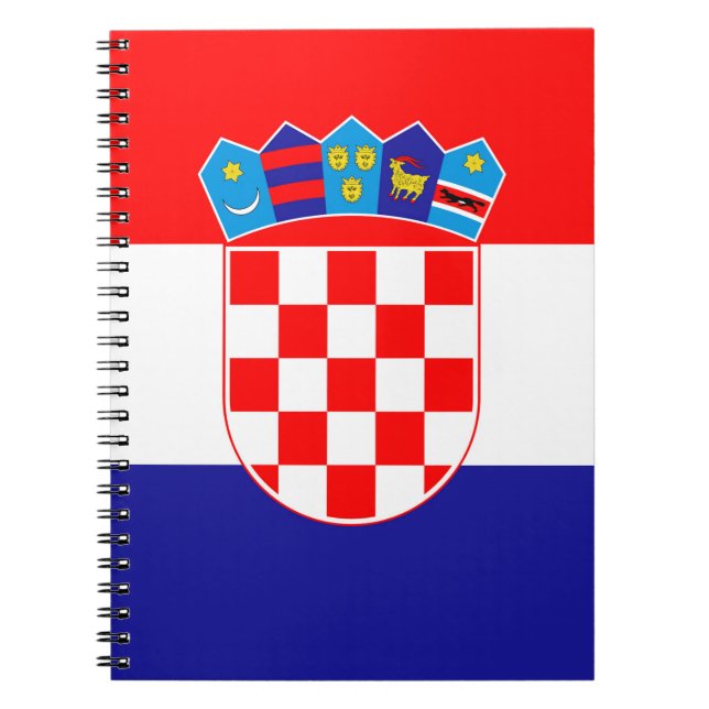 Carnet Drapeau de Croatie (Devant)