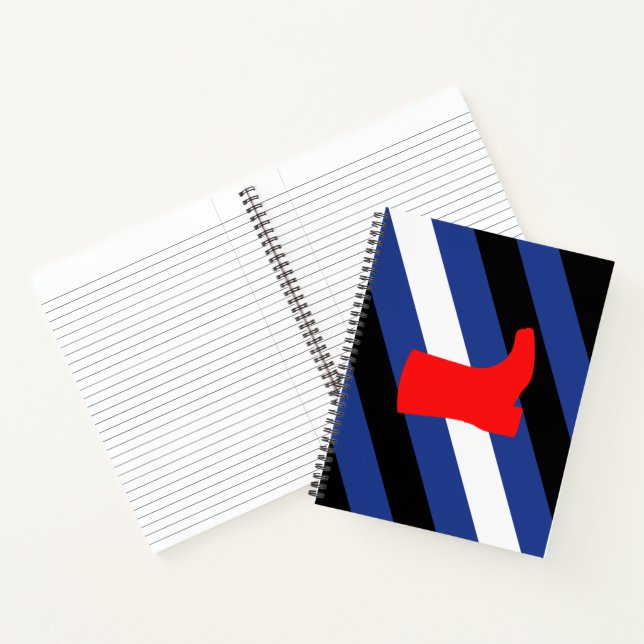 Carnet Drapeau de fierté de bottes (Intérieur)