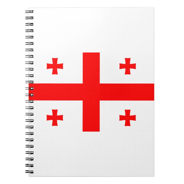 Carnet Drapeau de Géorgie (Devant)