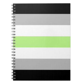 Carnet Drapeau de la fierté agender – Identité agender LG