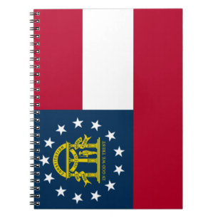 Carnet Drapeau de la Géorgie (États-Unis)