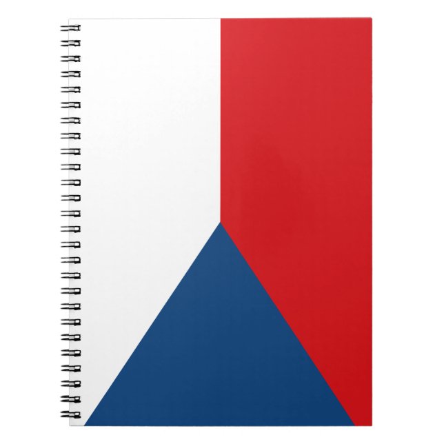 Carnet Drapeau de la République tchèque (Devant)