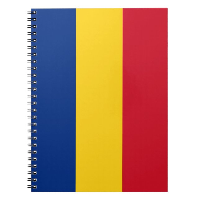 Carnet Drapeau de la Roumanie (Devant)