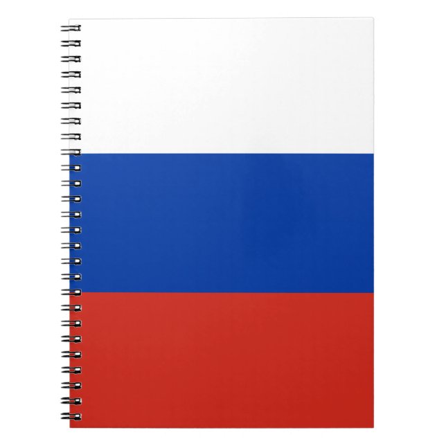 Carnet Drapeau de la Russie (Devant)