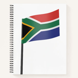 Carnet Drapeau de l'Afrique du Sud