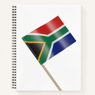 Carnet Drapeau de l'Afrique du Sud
