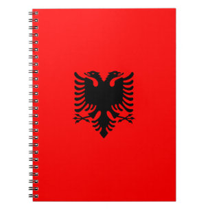 Carnet Drapeau de l'Albanie