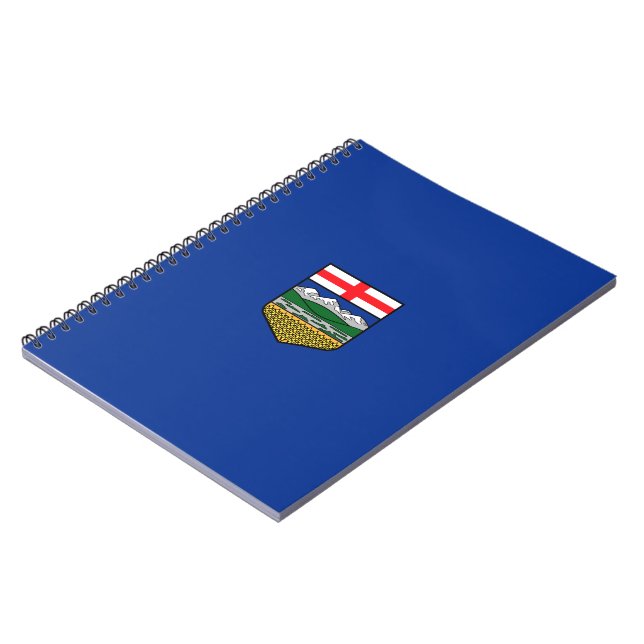 Carnet Drapeau de l'Alberta (Côté gauche)