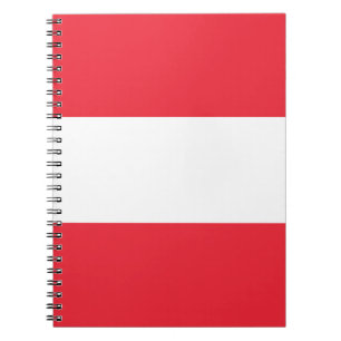 Carnet Drapeau de l'Autriche