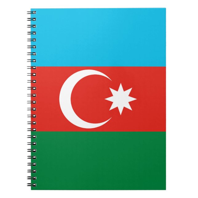 Carnet Drapeau de l'Azerbaïdjan (Devant)