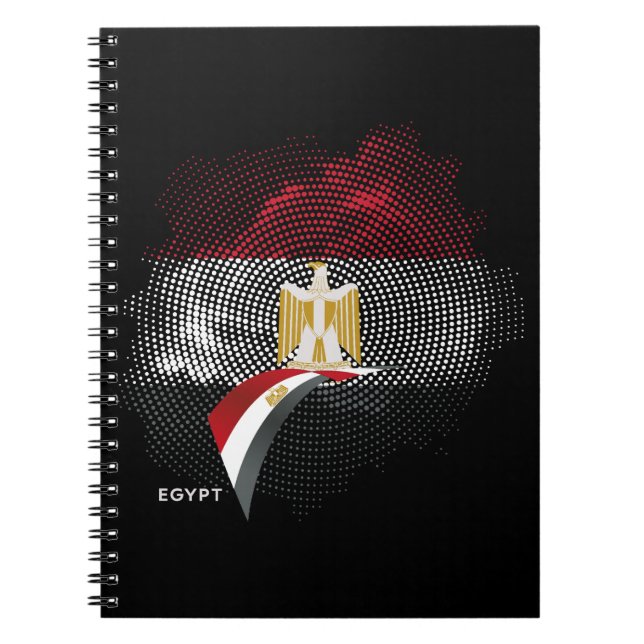 Carnet Drapeau de l'Égypte (Devant)