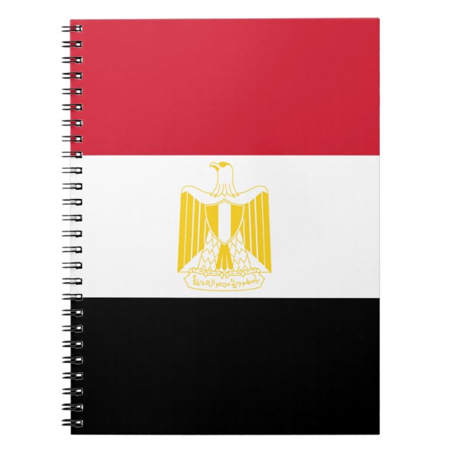 Carnet Drapeau de l'Égypte (Devant)
