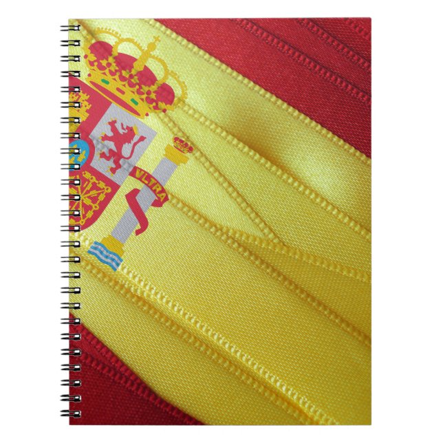 Carnet Drapeau de l'ESPAGNE (Devant)
