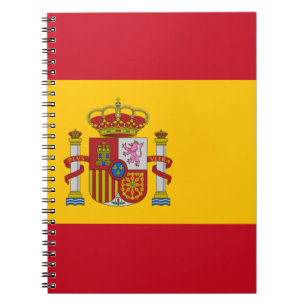 Carnet Drapeau de l'Espagne