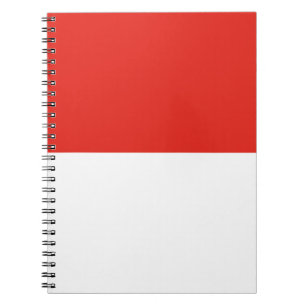 Carnet Drapeau de l'Indonésie