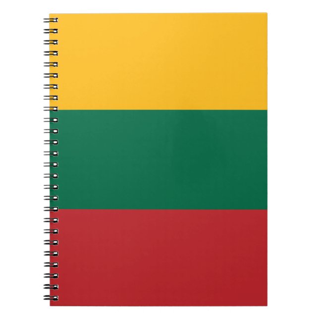 Carnet Drapeau de Lituanie (Devant)