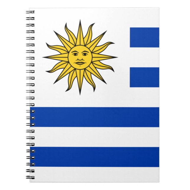 Carnet Drapeau de l'Uruguay (Devant)