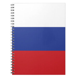 Carnet Drapeau de Russie, cadeau de fierté patriotique ru