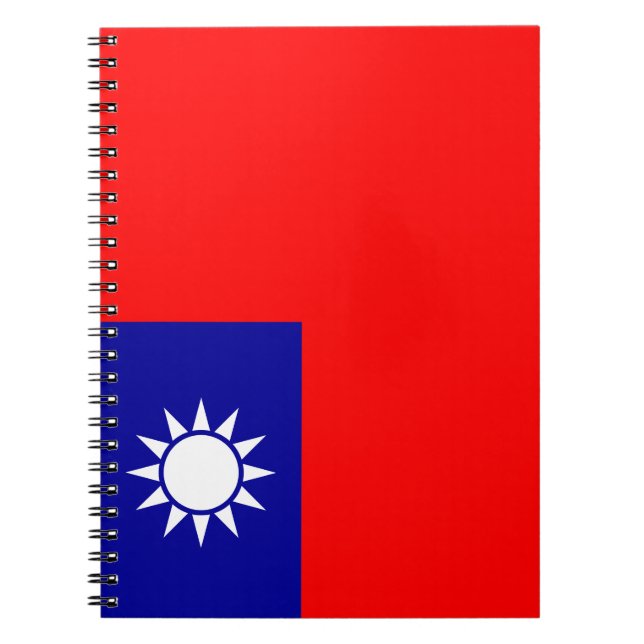 Carnet Drapeau de Taïwan (Devant)