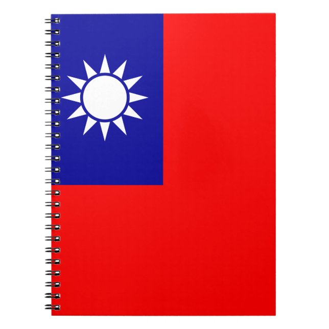 Carnet Drapeau de Taïwan : République de Chine, Taipei ch (Devant)