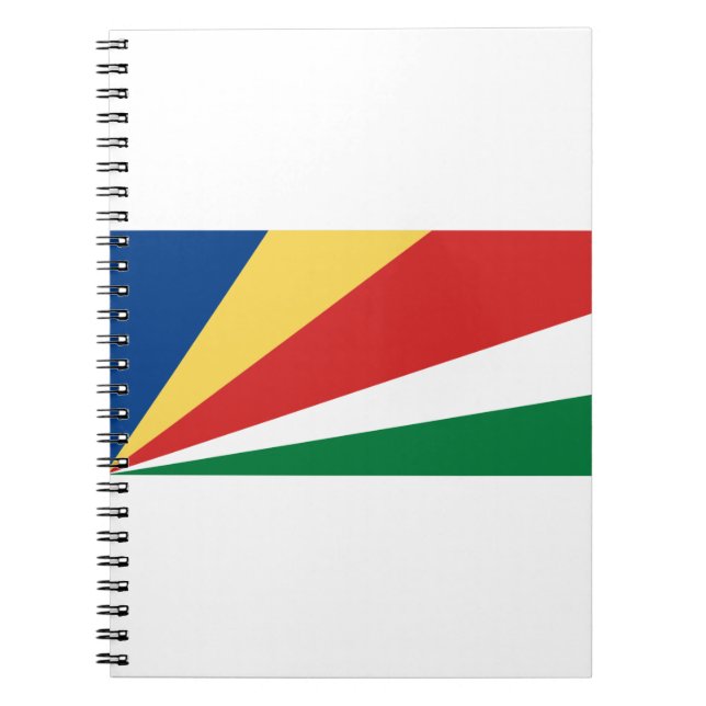 Carnet Drapeau des Seychelles (Devant)