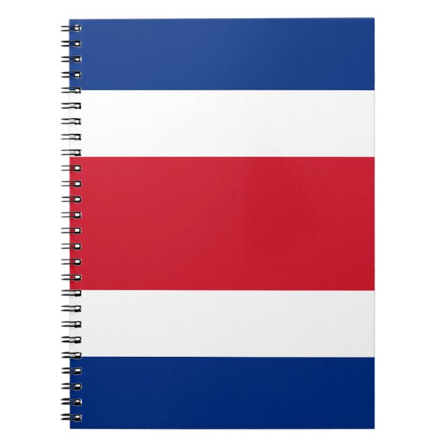 Carnet Drapeau du Costa Rica (Devant)